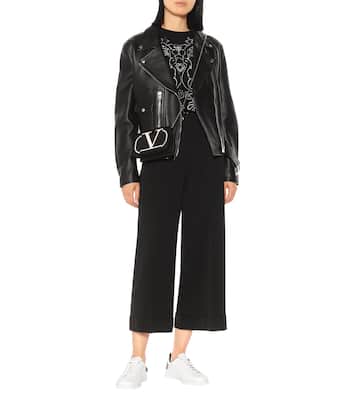 Valentino Garavani BACKNET leather sneakers | Valentino Garavani