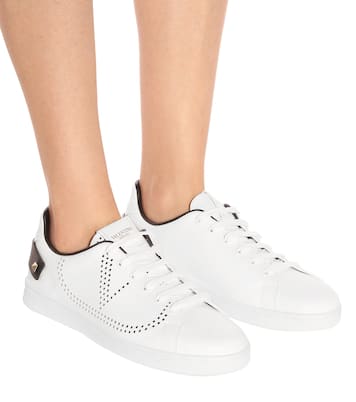 Valentino Garavani BACKNET leather sneakers | Valentino Garavani