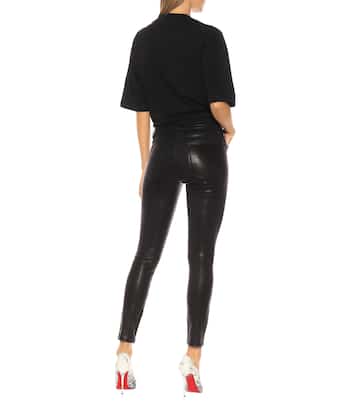 Pantalon Le High Skinny en cuir | Frame