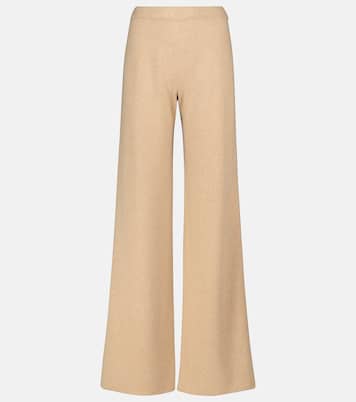 Hose mit weiten Beinen aus Kaschmir | Loro Piana