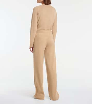Hose mit weiten Beinen aus Kaschmir | Loro Piana