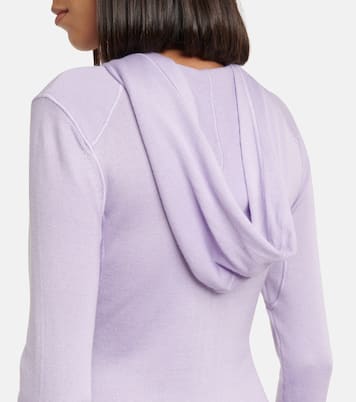Robe midi à capuche en cachemire et soie | Tom Ford