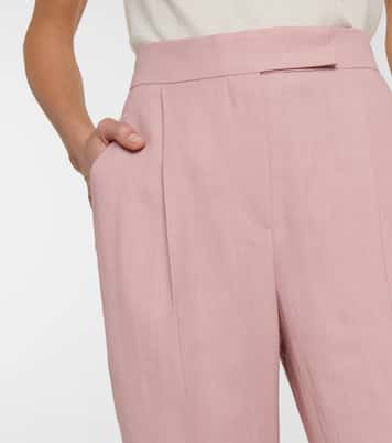 Weite High-Rise-Hose | Brunello Cucinelli