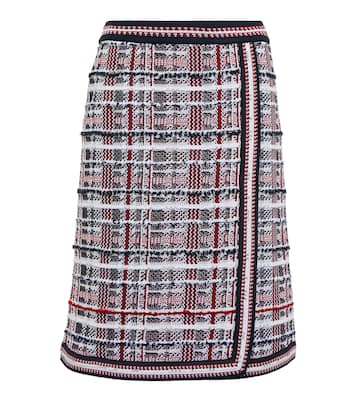 Falda wrap en mezcla de algodón | Thom Browne