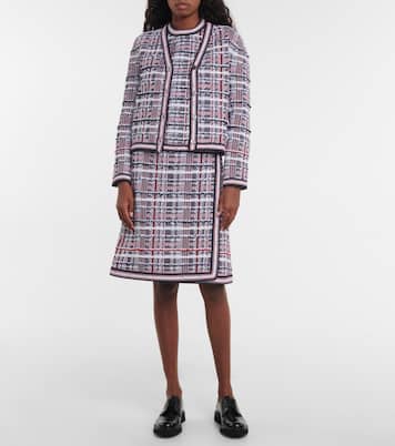 Falda wrap en mezcla de algodón | Thom Browne