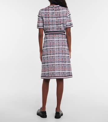 Falda wrap en mezcla de algodón | Thom Browne