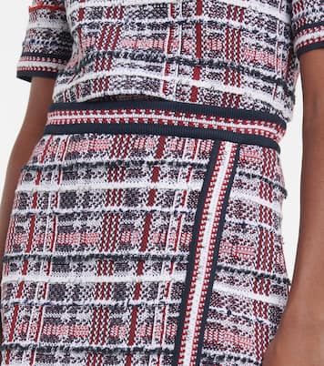 Falda wrap en mezcla de algodón | Thom Browne