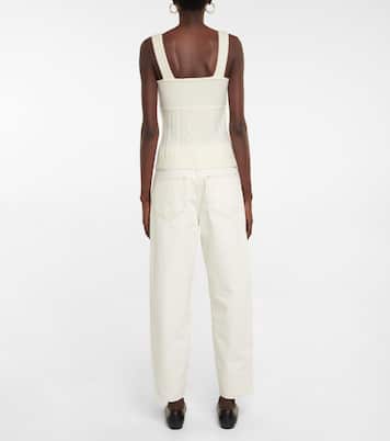 Top de cachemir con punto trenzado | CO