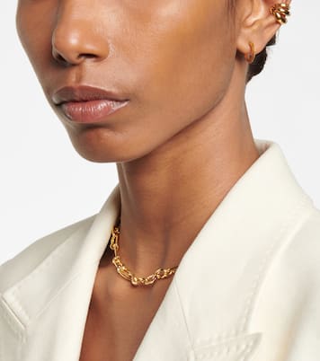 Boucles d'oreilles Ridge en argent sterling plaqué or 18 ct | Sophie Buhai