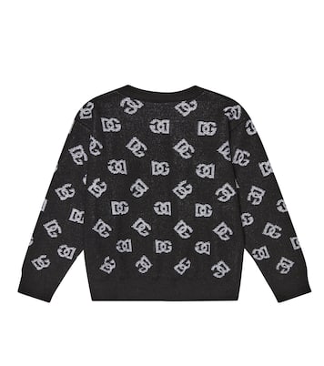 Pull DG en jacquard de laine | Dolce&Gabbana Kids