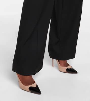 Escarpins Coeur en daim | Alaïa