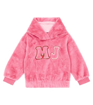 Sudadera de pelo sintético con capucha | Marc Jacobs Kids