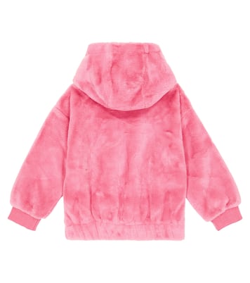 Sudadera de pelo sintético con capucha | Marc Jacobs Kids