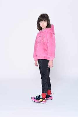 Sudadera de pelo sintético con capucha | Marc Jacobs Kids
