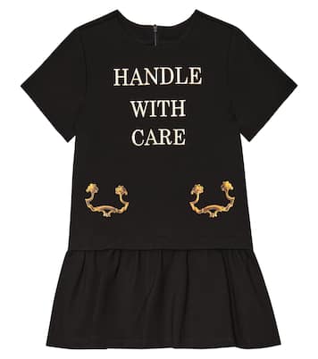 Printed T-shirt dress | Moschino Kids