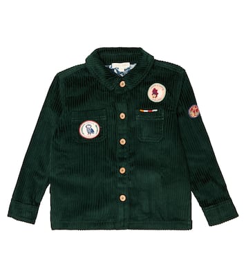 Akiri patches corduroy shirt jacket | Louise Misha