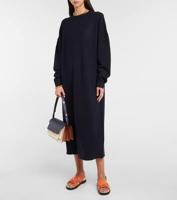 N°106 Weird cashmere-blend sweater dress | Extreme Cashmere