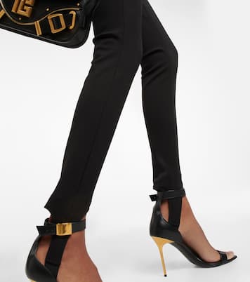Legging fuseau en coton mélangé | Balmain