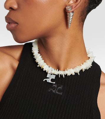 Ohrringe Shell | Courrèges