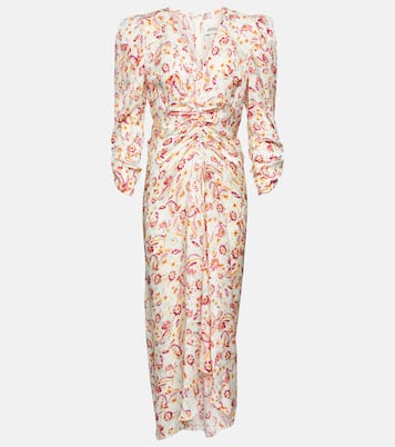 Albini printed silk-blend midi dress | Isabel Marant