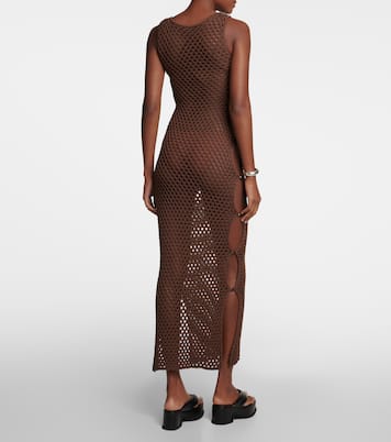 Vestido midi Aline de croché | SIR