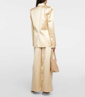 Blazer Nathan in raso | Khaite