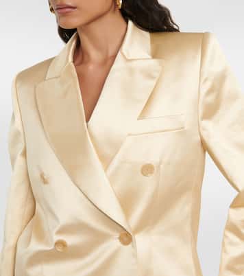 Blazer Nathan in raso | Khaite