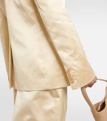 Blazer Nathan in raso | Khaite
