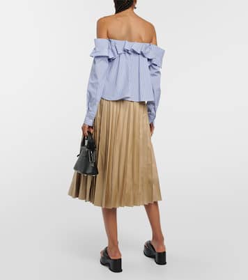 X Thomas Mason Hemd aus Baumwolle | Sacai