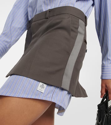 X Thomas Mason Hemd aus Baumwolle | Sacai