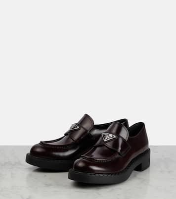 Loafers aus Leder | Prada