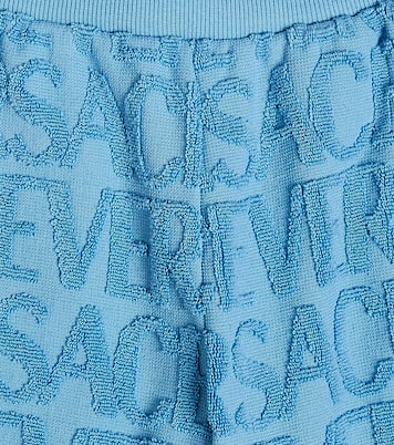 Shorts in spugna di cotone | Versace Kids