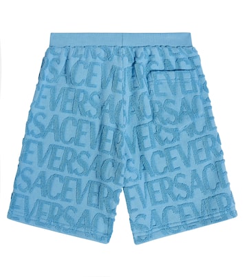 Shorts in spugna di cotone | Versace Kids