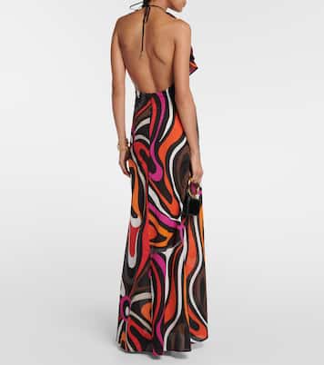 Marmo cotton maxi dress | Pucci