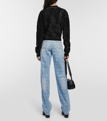 Cardigan Medusa aus einem Wollgemisch | Versace