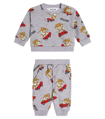 Bebé - chándal de algodón estampado | Moschino Kids