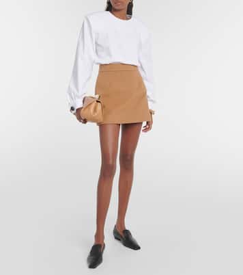 Minirock aus Schurwolle | Tod's