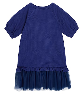 Abito Jersey con tulle | Monnalisa