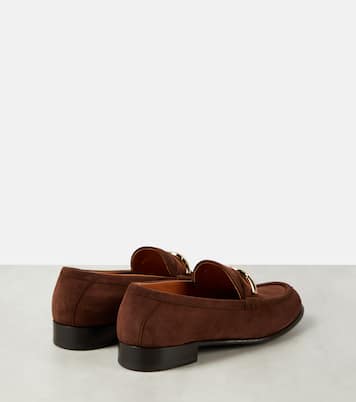 Mocassins VLogo Gate en daim | Valentino Garavani