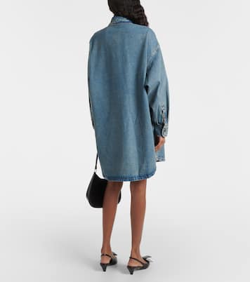 Abito chemisier di jeans oversize | Prada