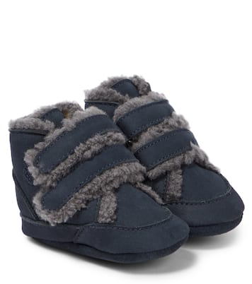 Baby Clenny Lining suede booties | Donsje