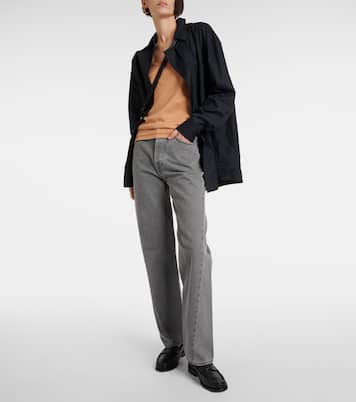 Ribbed-knit cotton jersey tank top | Lemaire