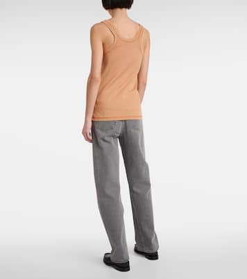 Ribbed-knit cotton jersey tank top | Lemaire