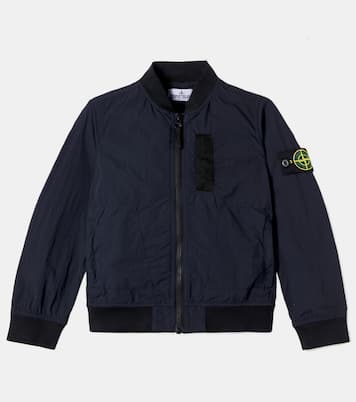 Giacca in tessuto tecnico | Stone Island Junior