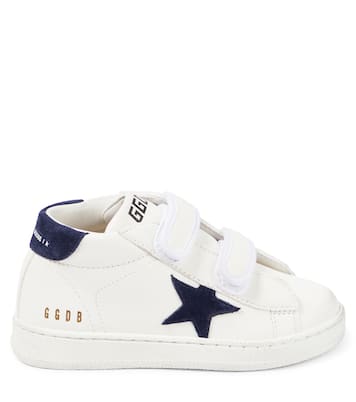 Bébé – Baskets June en cuir et daim | Golden Goose Kids