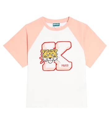 Besticktes T-Shirt aus Baumwoll-Jersey | Kenzo Kids