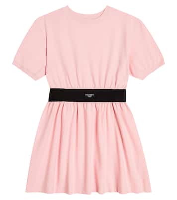 Kleid aus einem Baumwollgemisch | Dolce&Gabbana Kids