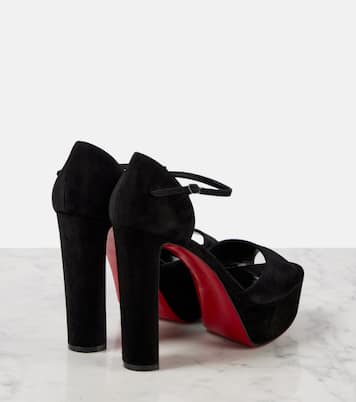 Sandalen Sandaloo 130 aus Veloursleder | Christian Louboutin
