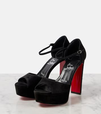 Sandalen Sandaloo 130 aus Veloursleder | Christian Louboutin
