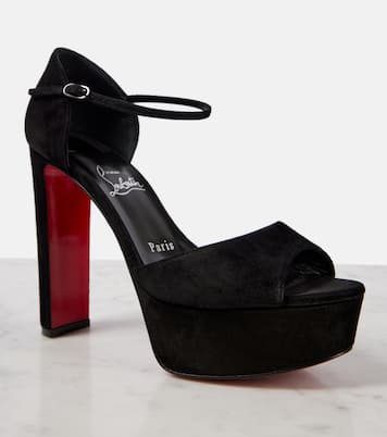 Sandalen Sandaloo 130 aus Veloursleder | Christian Louboutin